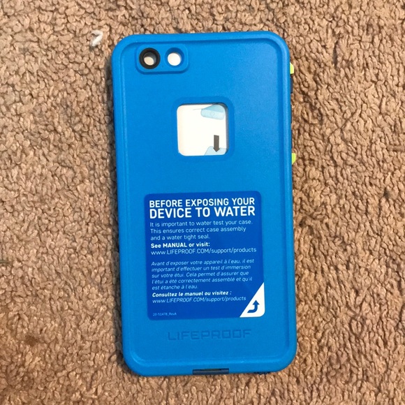 Brand new blue LifeProof case for iPhone 6 Plus - Picture 2 of 2